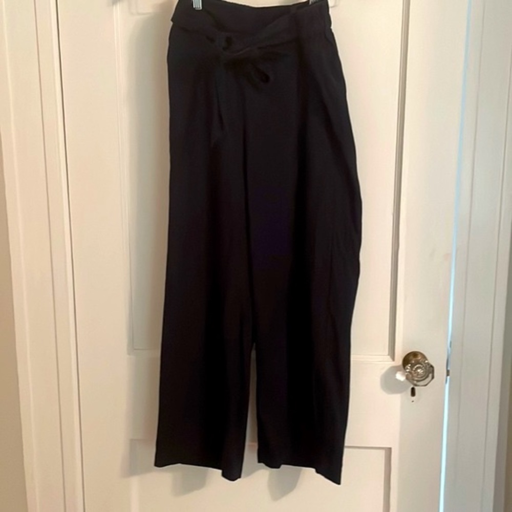 Jcrew Navy Blue Linen Pants size 0